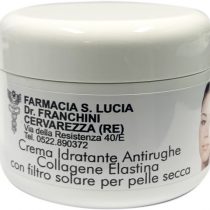 Crema Idratante Antirughe Collagene Elastina con filtro solare per pelle secca ml 50