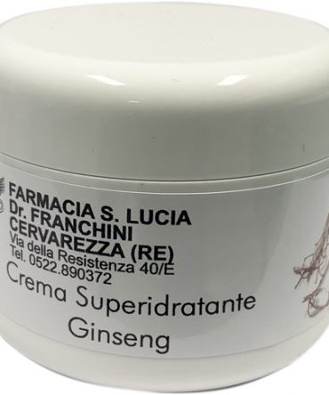 Crema Superidratante al Ginseng ml 50